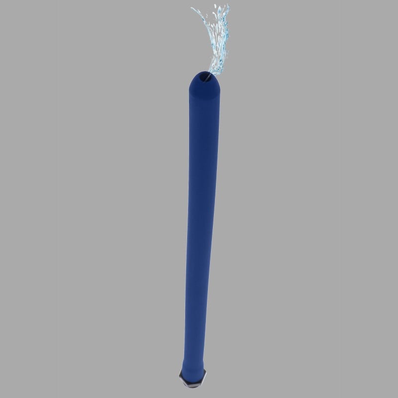 Ducha anal longa de silicone Aquameo Gusher - 45 cm de comprimento