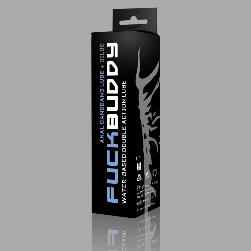 Fuckbuddy Double Action Lube - vattenbaserat glidmedel - 3