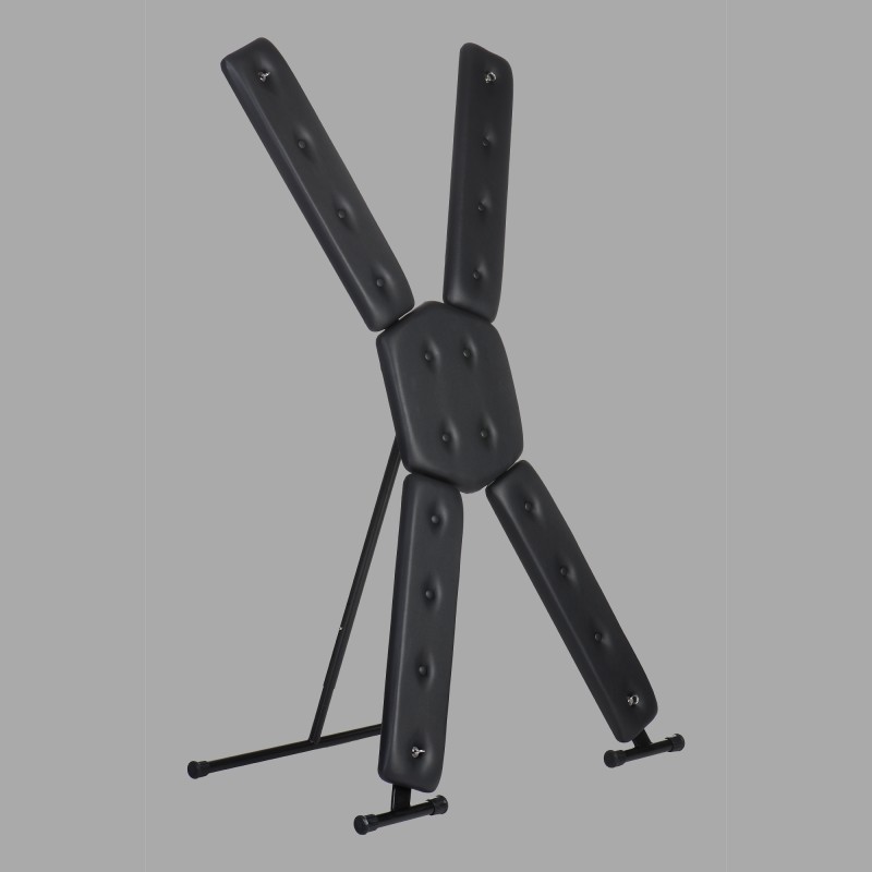 Freestanding St Andrew's Cross - Adjustable, Padded & Ready for Hardcore Bondage - 2