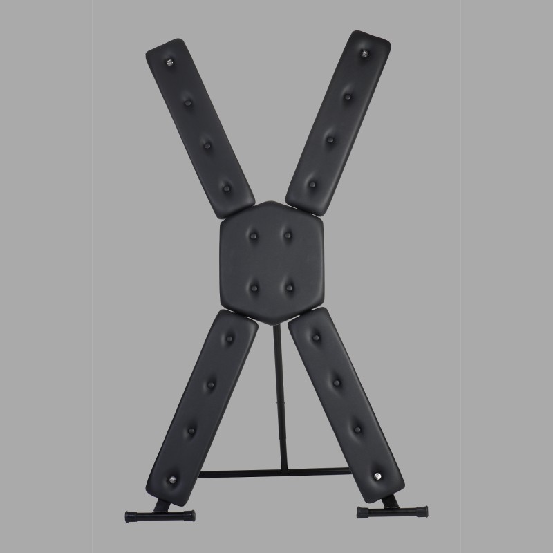 Freestanding St Andrew's Cross - Adjustable, Padded & Ready for Hardcore Bondage - 4