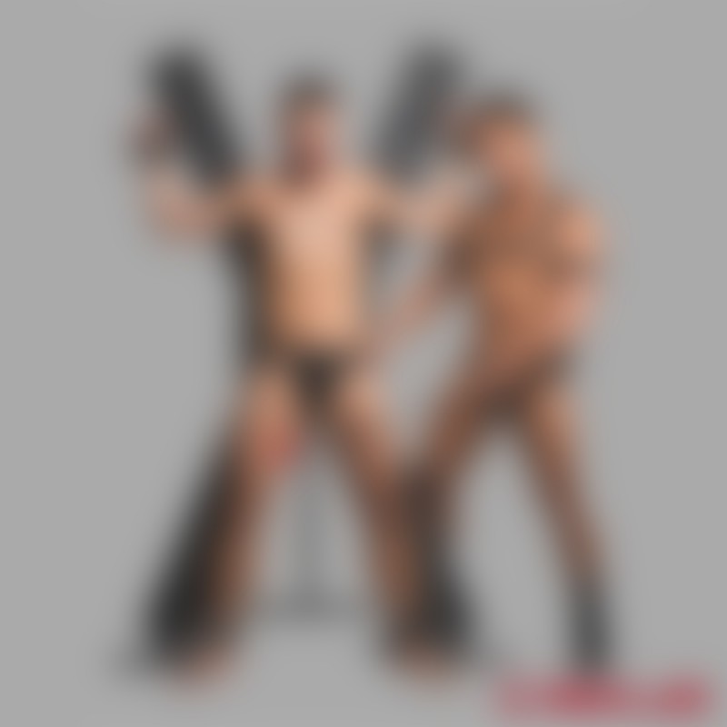 Fristående BDSM St Andreaskorset - 7