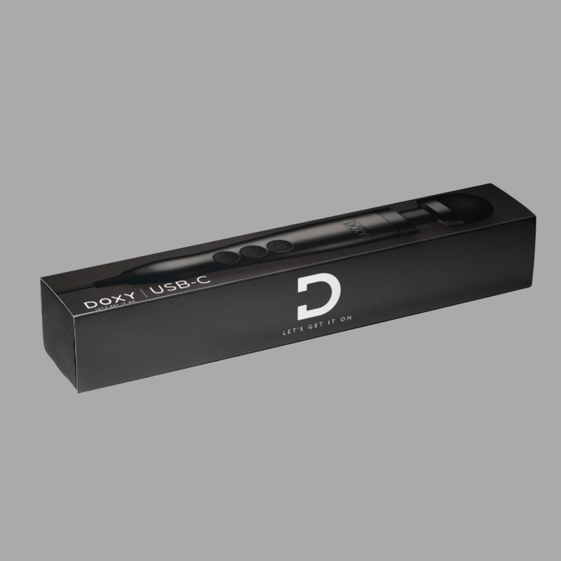 Doxy 3 USB-C-hierontalaite - musta