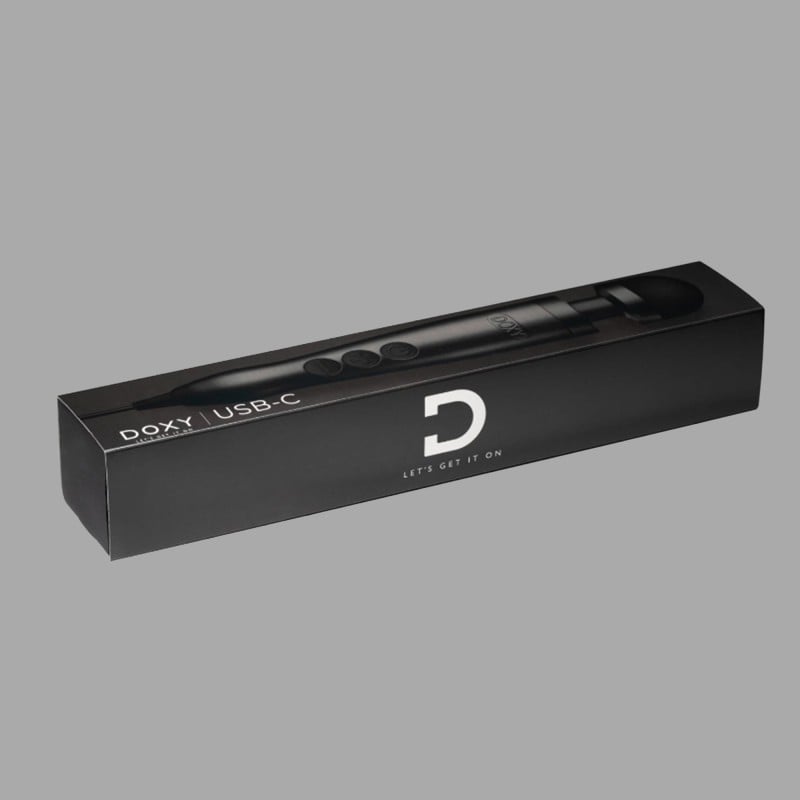 Doxy 3 USB-C Massager - Schwarz