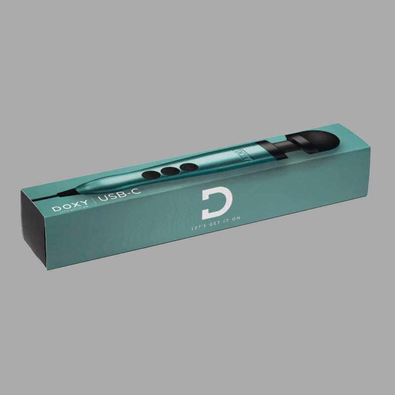 Doxy 3 USB-C-veggmassasjeapparat - turkis