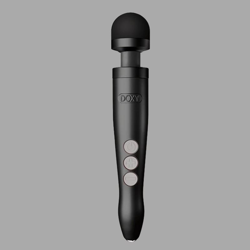 Doxy Die Cast 3R Wand Massager - Oplaadbaar - Matzwart