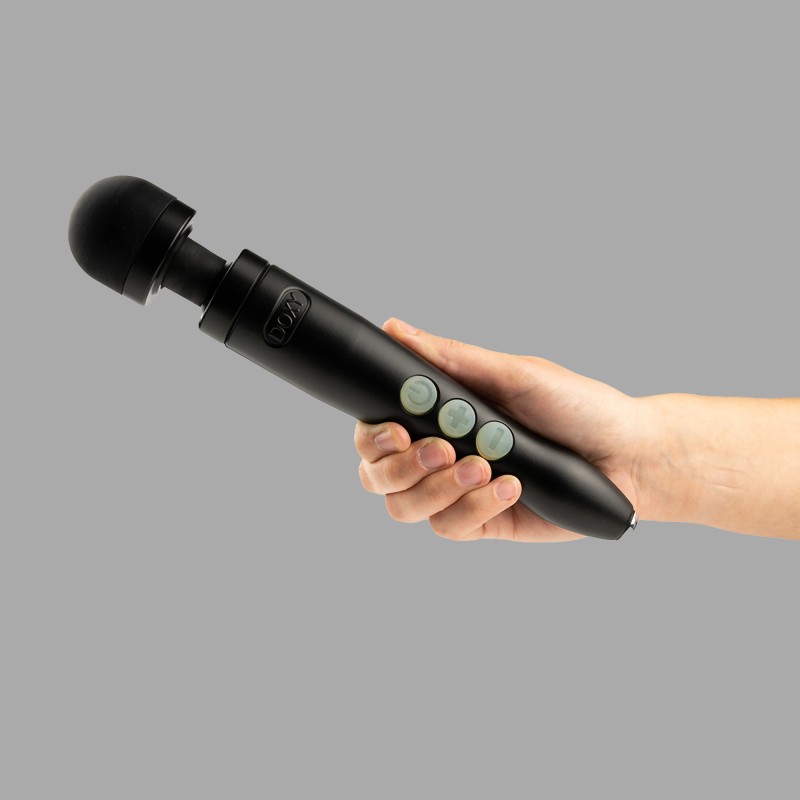 Doxy Die Cast 3R Wall Massager - Rechargeable - Matt Black - 5