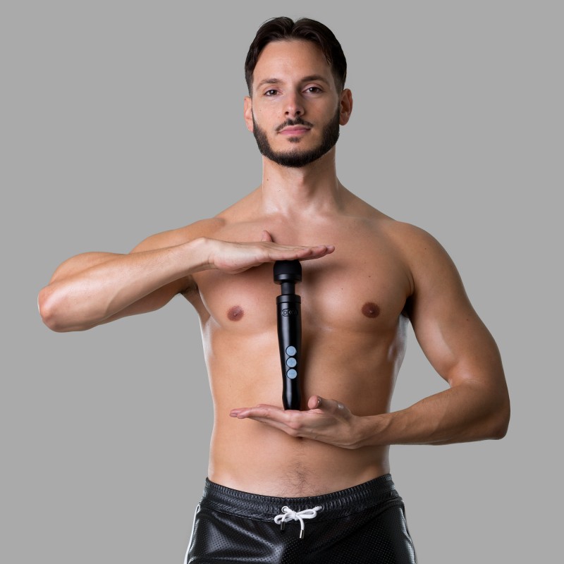 Doxy Die Cast 3R Wand Massager - Uppladdningsbar - Matt svart