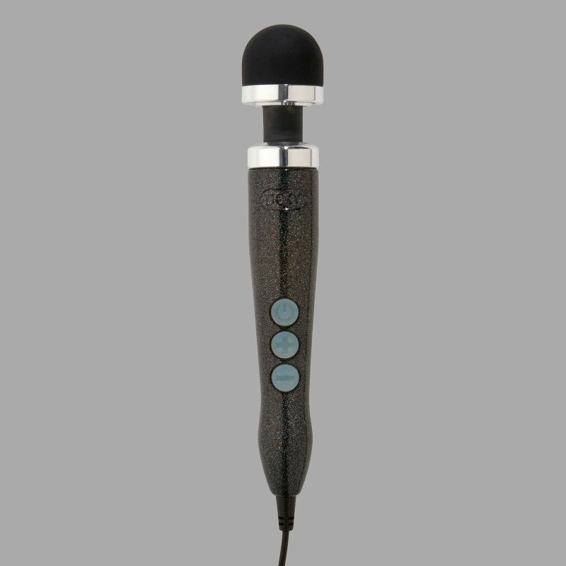 Doxy Die Cast Wand Massager med 3 vægge - Disco Black