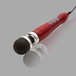 Doxy Die Cast Wand Massager med 3 vægge - Candy Red