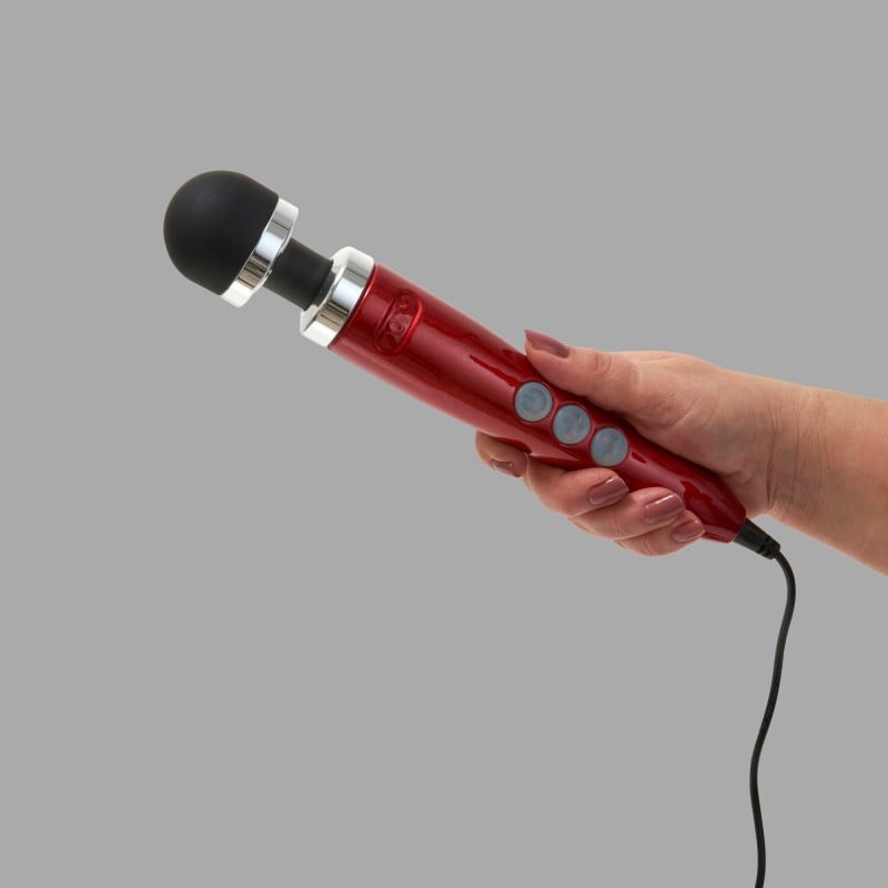 Doxy Die Cast 3 Wand Massager - Rojo caramelo