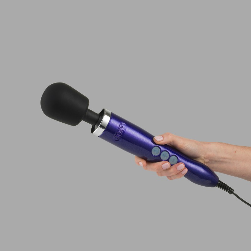 Настенный массажер Doxy Die Cast Wand Massager - фиолетовый