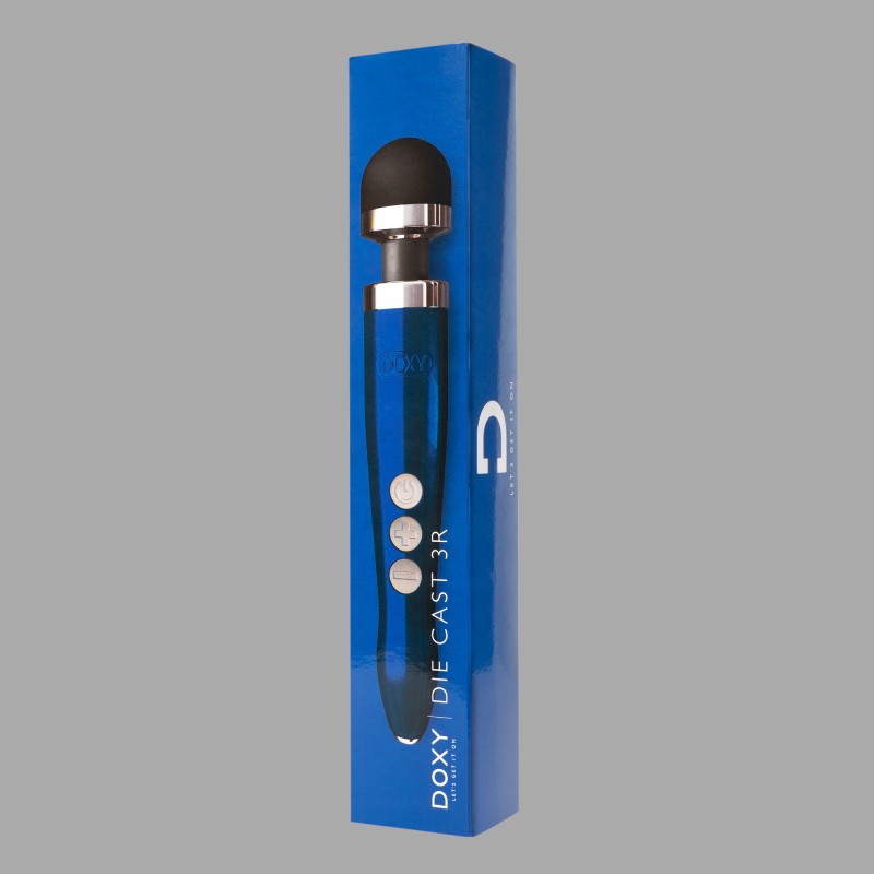 Doxy Die Cast 3R Wand Massager - Genopladelig - Blå