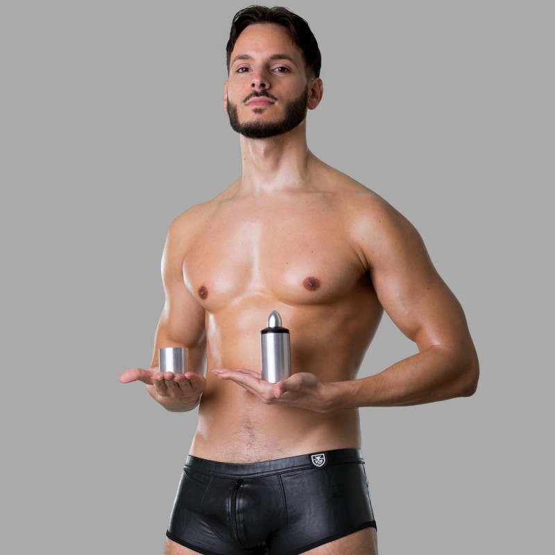 Doxy Bullet vibrátor - Ezüst - Luxus vibrátor