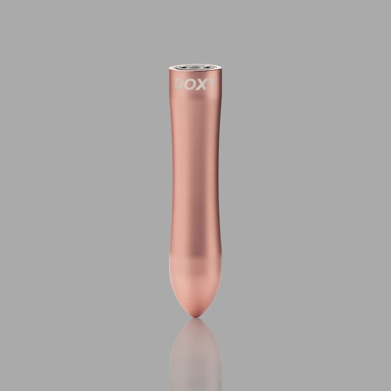 Doxy Bullet Vibrator – Rose Gold - Deluxe Vibrator