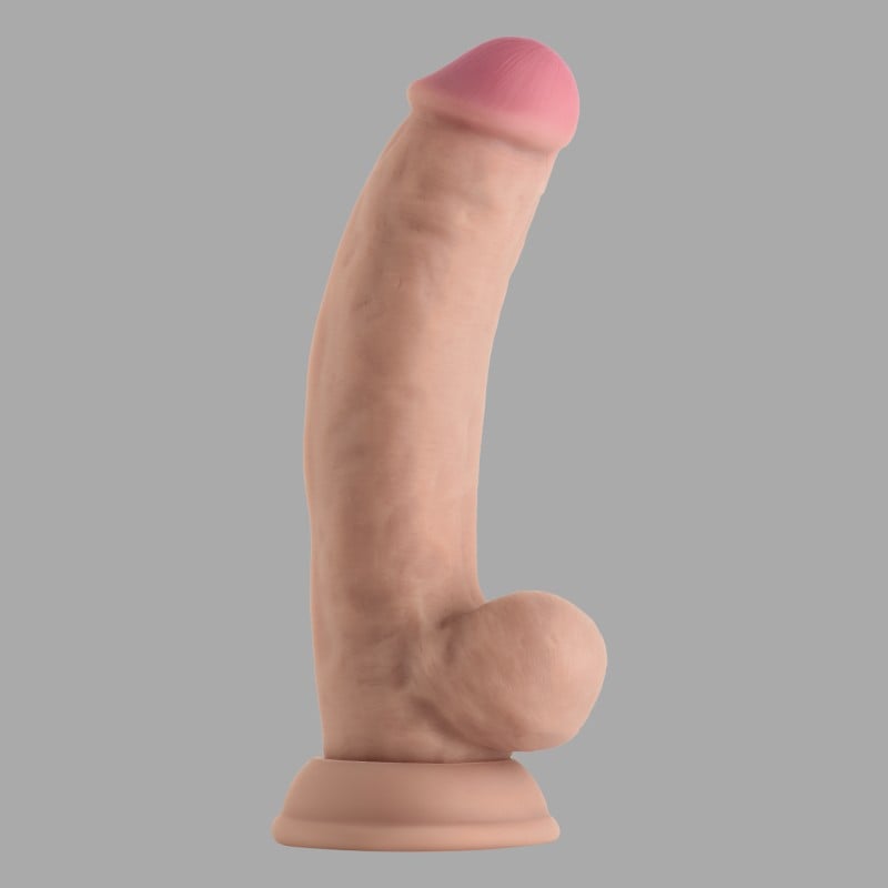 Dildo realist cu ventuză 19 cm