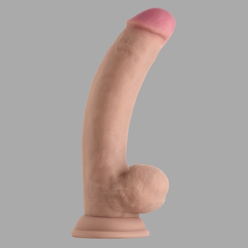 Dildo realist cu ventuză 21,5 cm