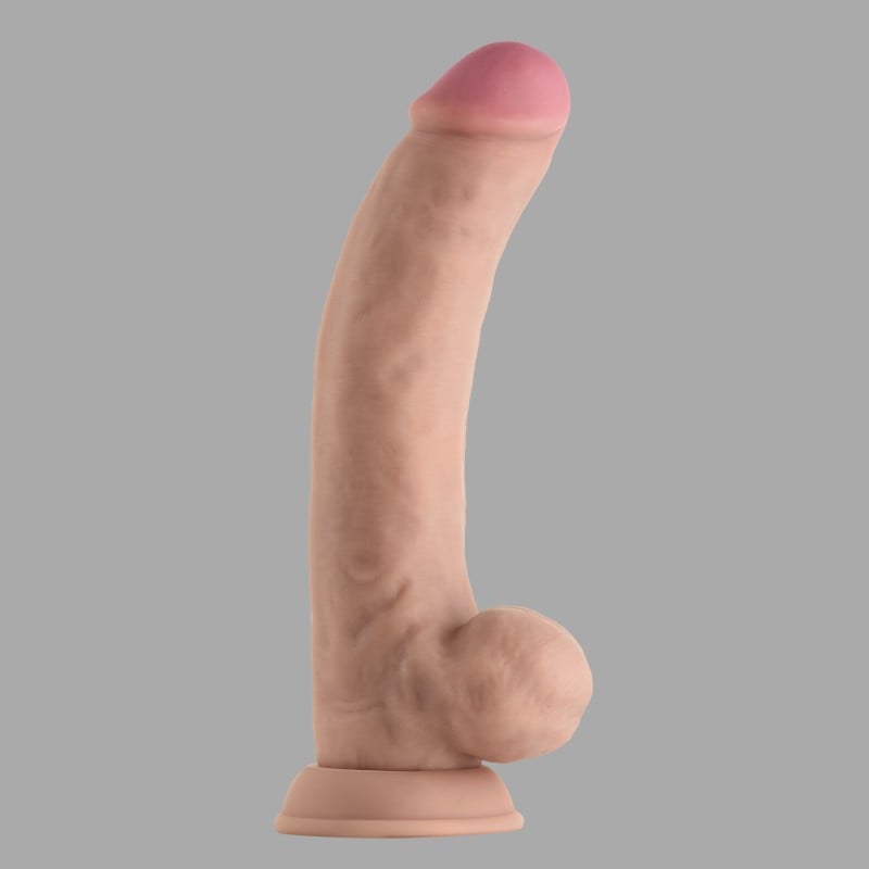 Dildo realista com ventosa 24 cm