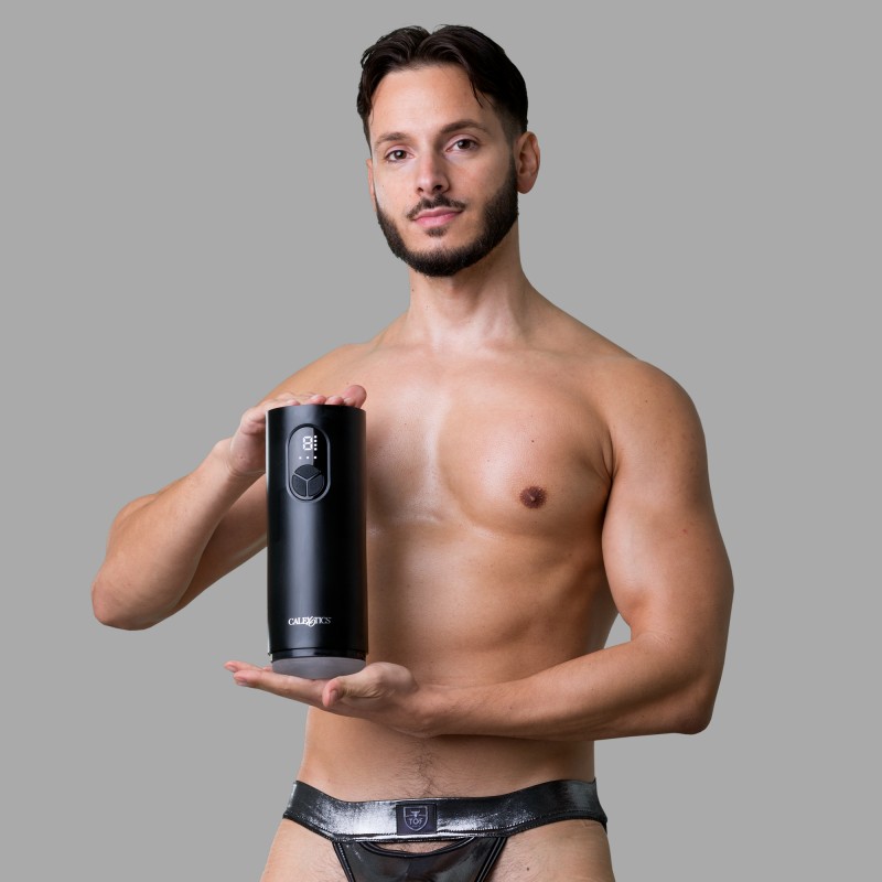 MEO Bionic™ Penetration Station: Masturbador para blowjob e garganta profunda