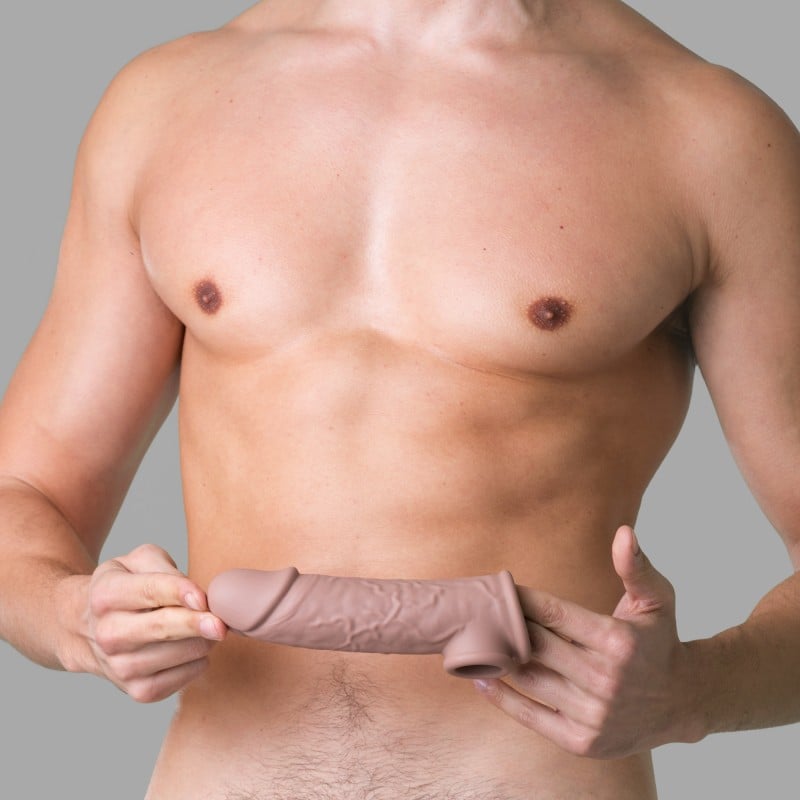 Performance Maxx™ - Extensor de penis realist 18,5 cm - maro