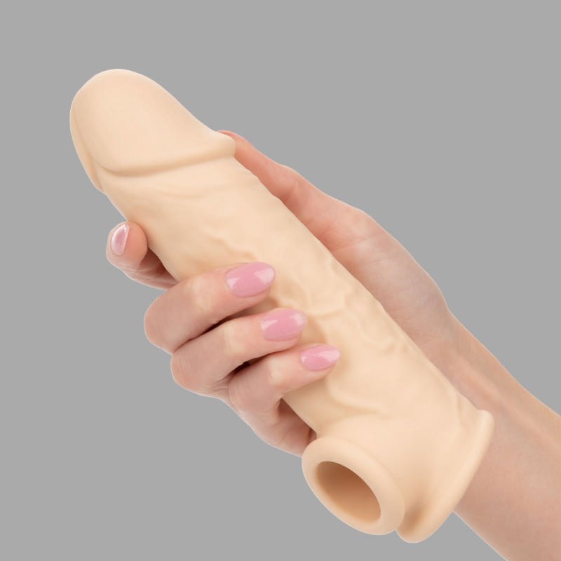 Performance Maxx™ - realistický nástavec na penis 18,5 cm - světlý, v barvě kůže