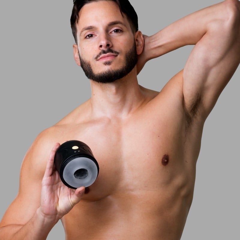 Masturbator pentru Edging - Boundless Dual Motor Stroker