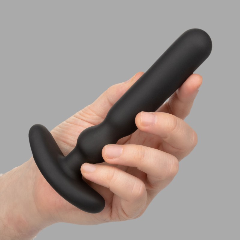 ASSQUAKE - Elastīgs anālais vibrators (liels)