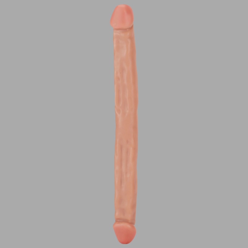 Gerçekçi çift yapay penis 46 cm uzunluğunda - 4