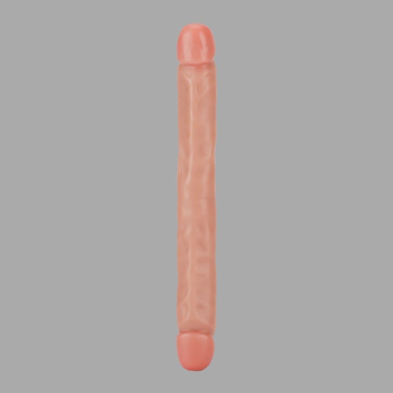 Dildo dublu realist 32 cm lungime - Double Dong 12 Inch