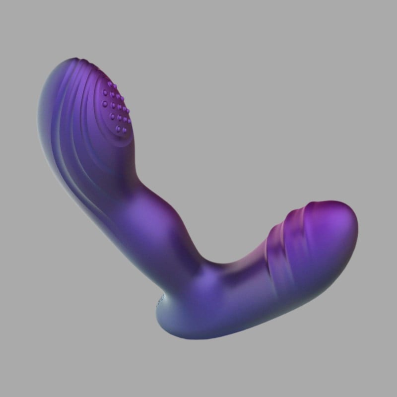 Hueman Tapping Butt Plug - Prostata-vibrator