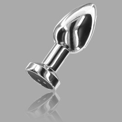 Stainless Steel Butt Plug - Large Anal Vibrator "The Glider" by AlphaMale