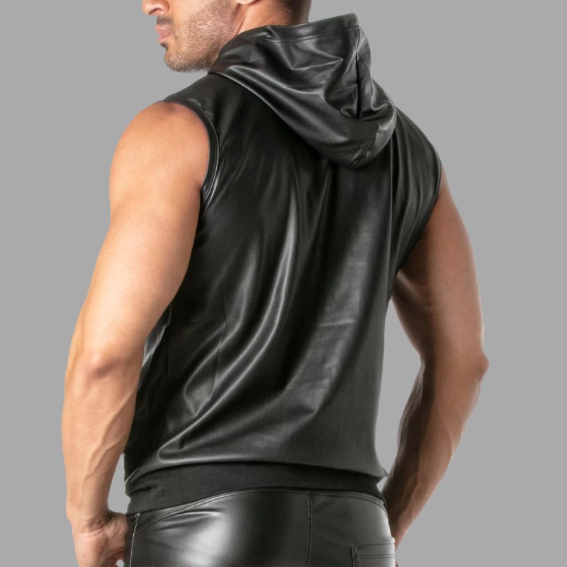 Leren hoodie van TOF Paris x MEO - 2