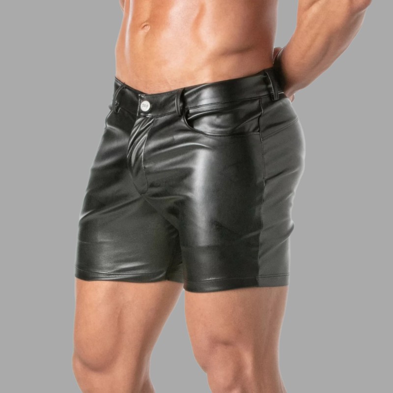 Sexede bermudashorts i læder fra TOF Paris x MEO - 3