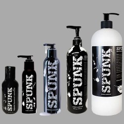 SPUNK Hybrid Lube with the look of sperm