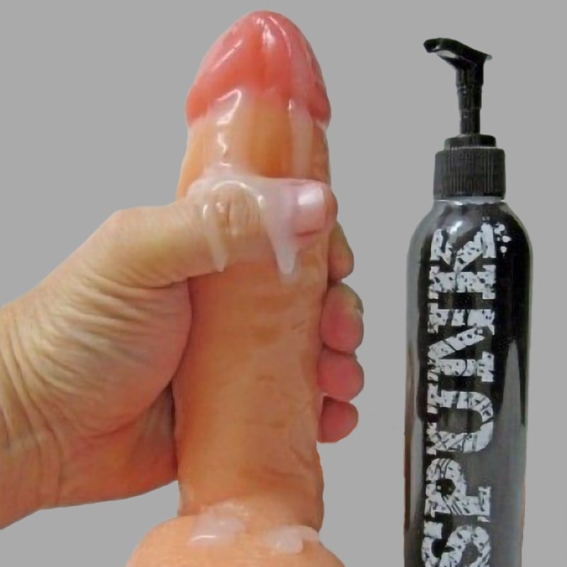 SPUNK Hybrid Lube with the look of sperm