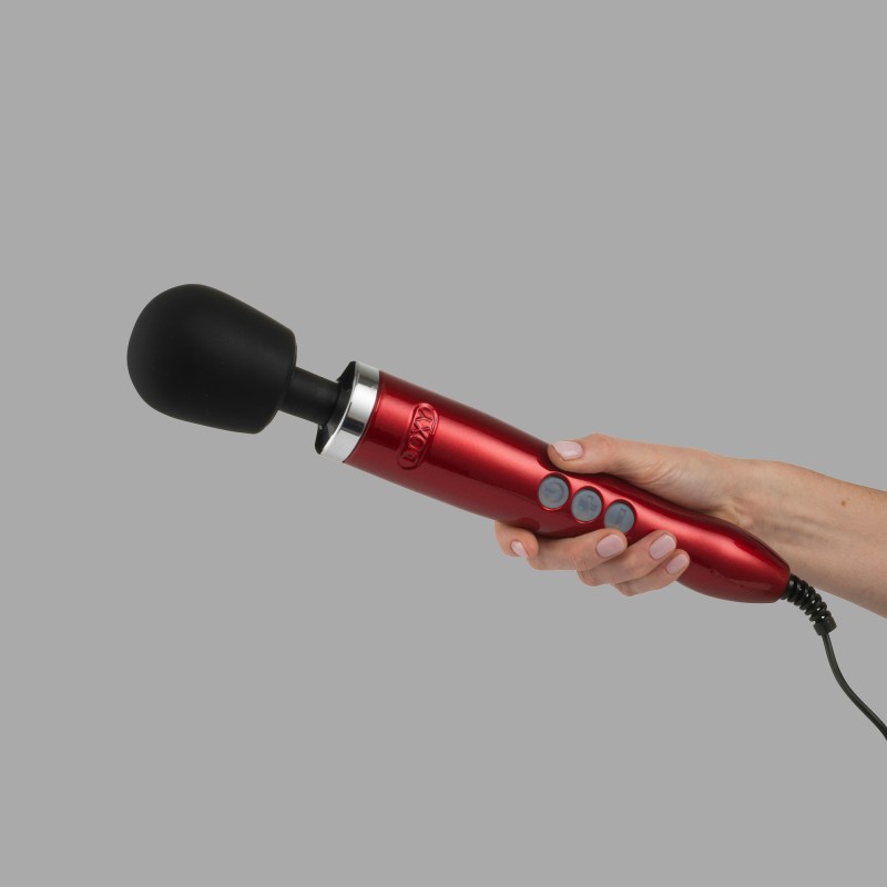 Doxy Die Cast Wall Massager - rdeča