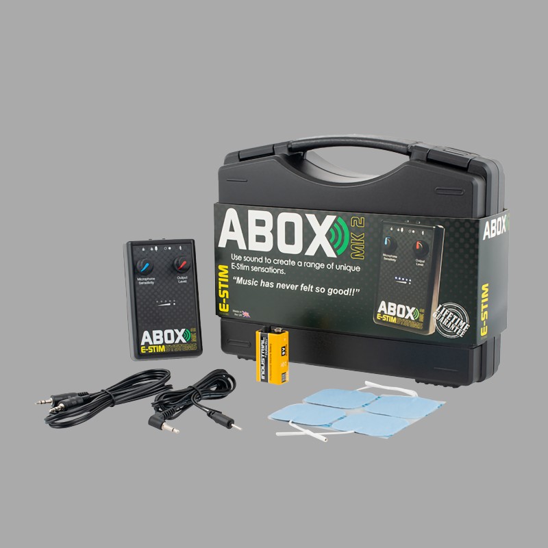 ABox™ MK 2 - "Audio" elektrostimuleringsapparat fra E-Stim Systems