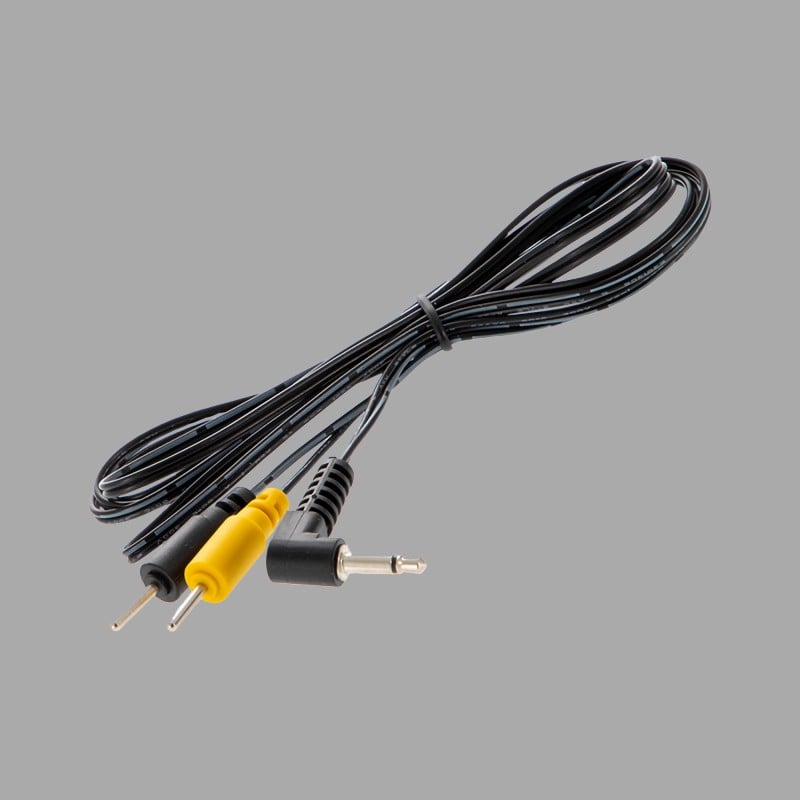 Short 2mm Cable from E-Stim Systems - 1.5 meters 4.9 ft. long