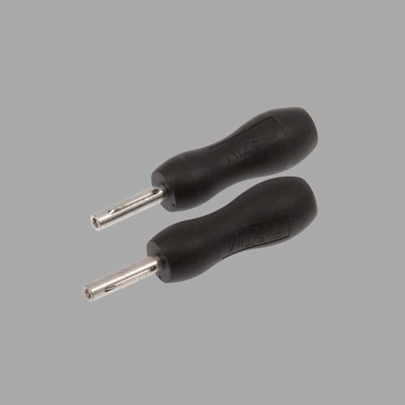 Set de deux adaptateurs TENS/2mm vers 4mm de E-Stim Systems