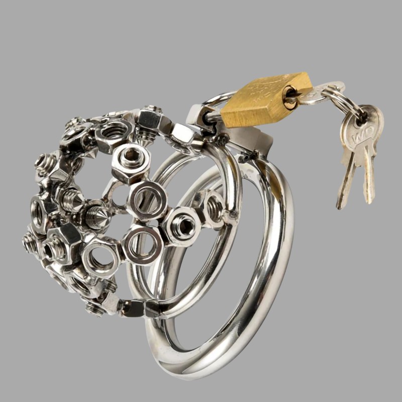 NoPacha'dan "Sadomaso" chastity cage - 1