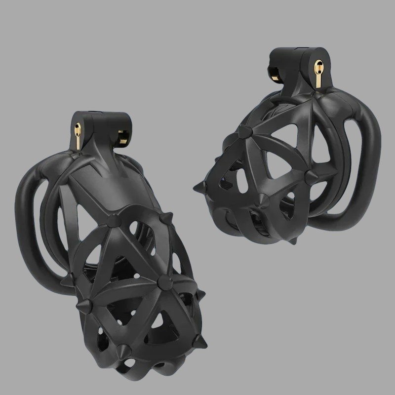 Cage de chasteté pour homme - NoPacha® - Black Diamond™ - 5