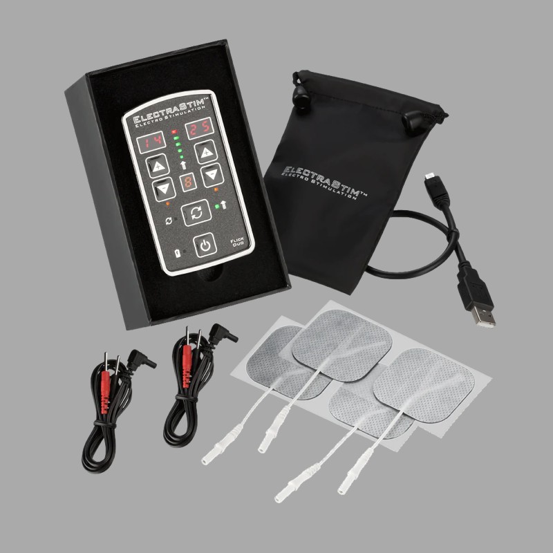 Flick Duo EM80-E Electrostimulator by ElectraStim