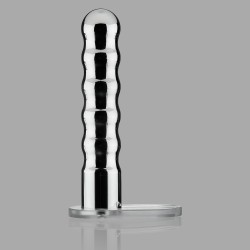 WAVE Estim Dildo for Strap-On Harness