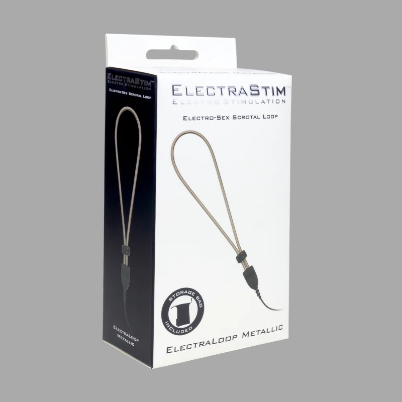 ElectraLoop™ de la ElectraStim - buclă metalică reglabilă pentru electrostimularea testiculelor