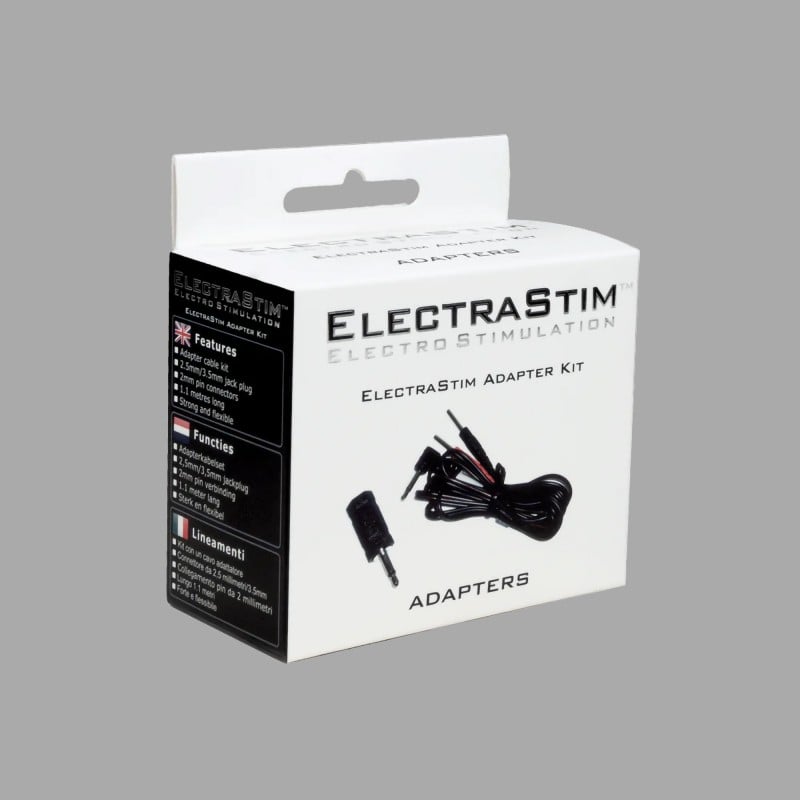 アダプターケーブルキット - 3.5mm/2.5mm ジャックプラグ - ElectraStim