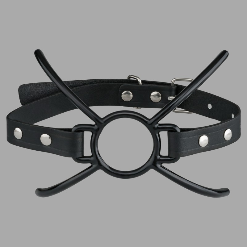 Spider Gag vinil bevonattal - BDSM szorítószáj a MEO-tól - 4