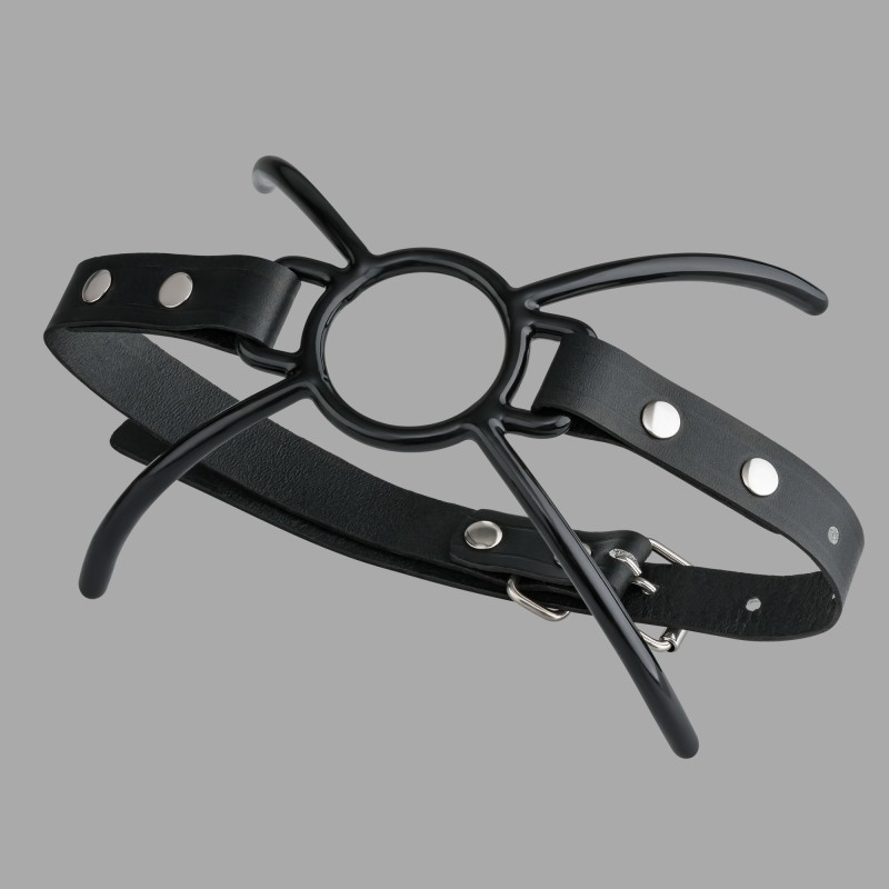 Spider Gag vinil bevonattal - BDSM szorítószáj a MEO-tól - 3