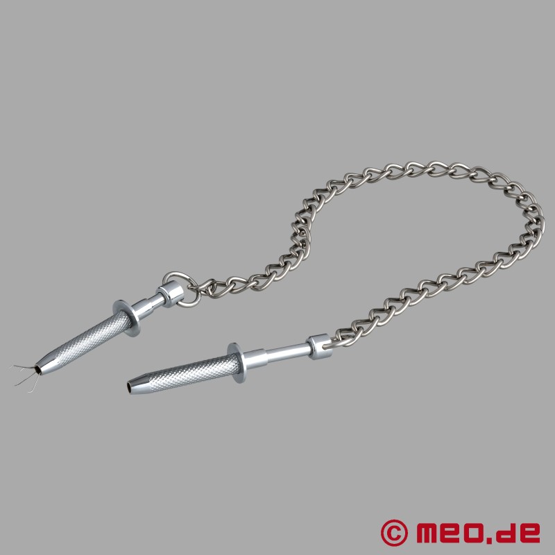 Clinging Claws™ de MEO® - Pinces à tétons avec chaîne de liaison - 5