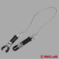 Maximus Nipple Clamps by Dr Sado - Precision Nipple Torture, Fully Adjustable - Thumbnail