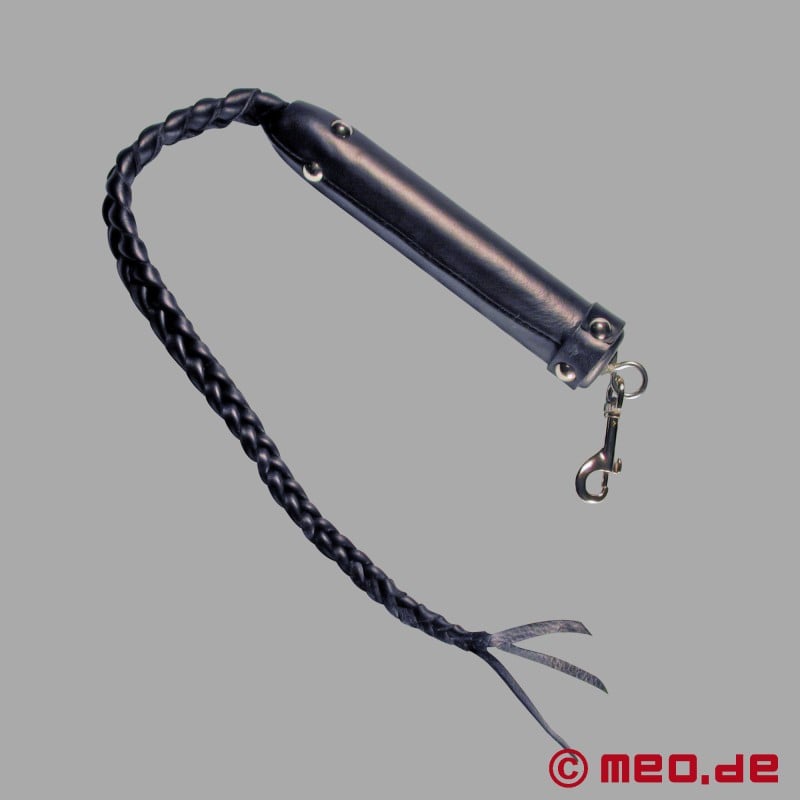 Bull whip - BDSM-piska gjord av pelle