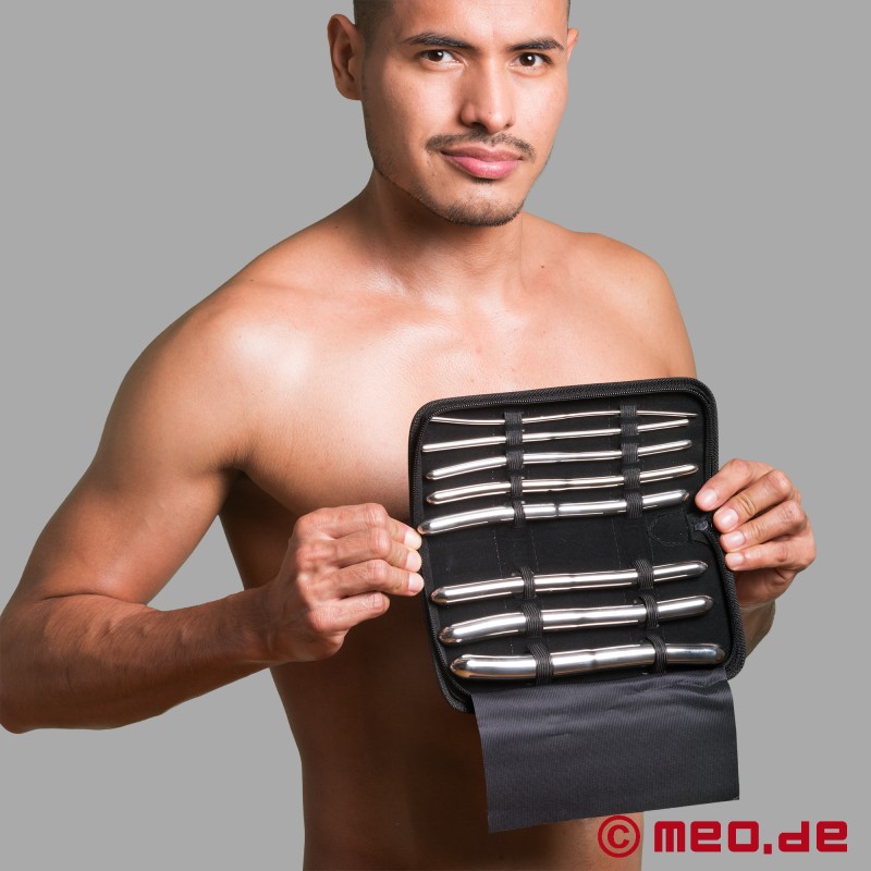 Hegar dilataatorite komplekt MEO® - 8-osaline roostevabast terasest komplekt BDSM &amp; kõlgutamiseks - 3